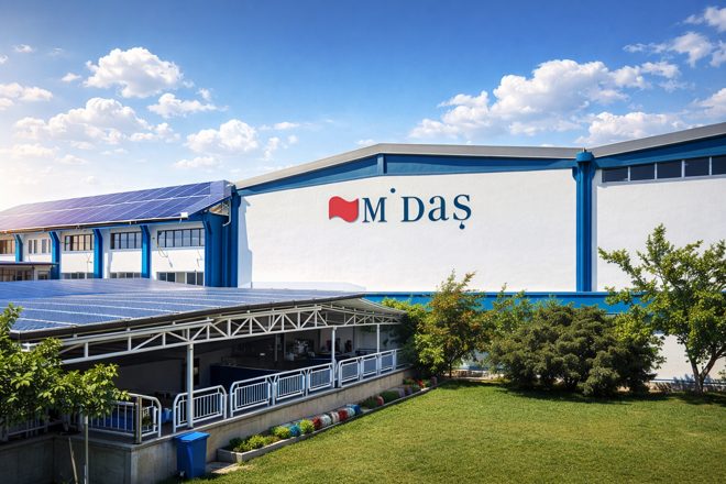 Midaş fabrika kampüsü — çatı güneş santrali